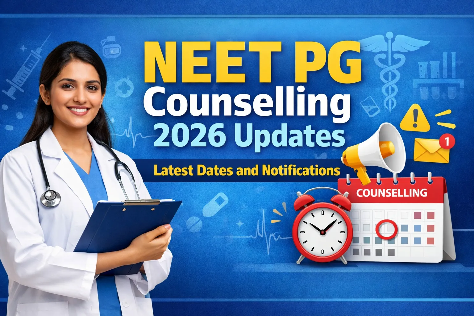 NEET PG Counselling 2026 Updates: Latest Dates and Notifications